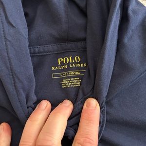 Polo hooded long sleeve